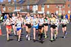 Girls under-15s 5k, 2025 Northern 12 and 6 Stage Road Relays and Junior 5k, Redcar. Photo: David T. Hewitson/Sports for All Pics